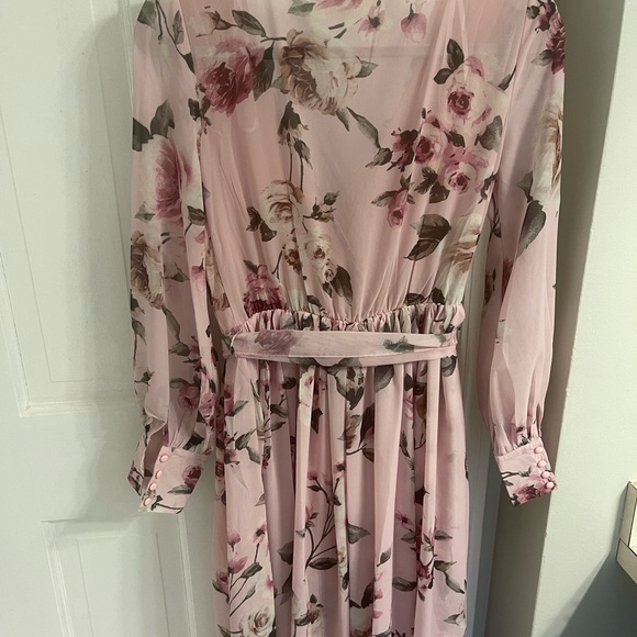 Dearest Darling Floral Blush Maxi Dress - Picture 3 of 4